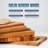 Howard Extra Large Cutting Board for Kitchen - Acacia Solid Wood Cutting Board, Serving Board, Chopping Board with Juice Groove - Charcuterie Board with Easy Grip Handles 36" x 12" x 1"