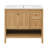 Chateau 36" Freestanding Bathroom Vanity in Brown Oak with Sink Top-105680424-121545992-121545993