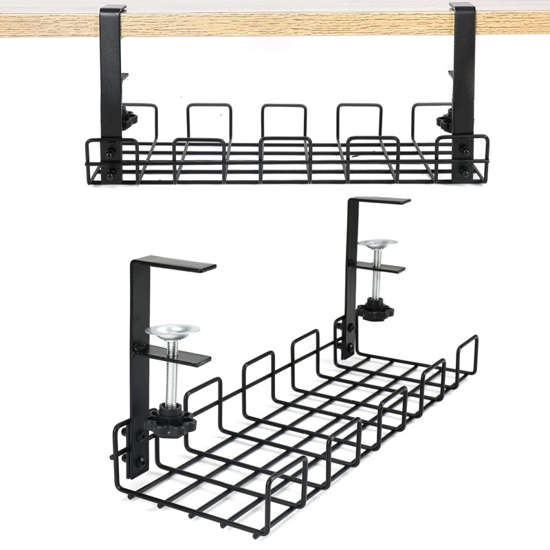 Under Desk Cable Management Tray