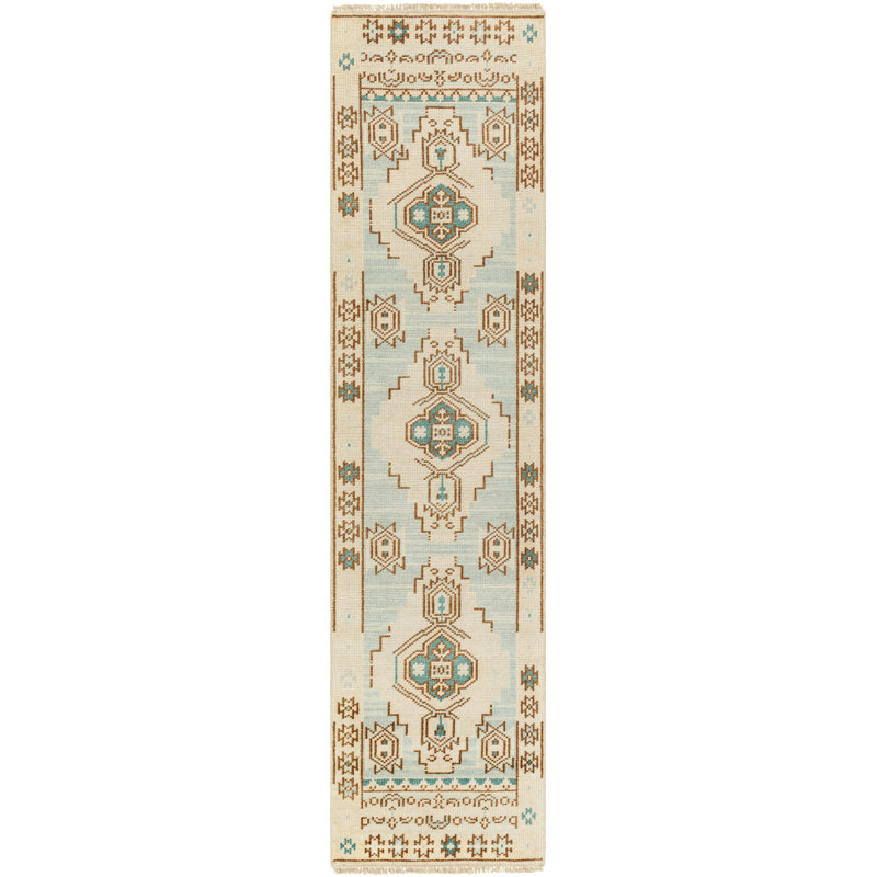 Oriental Indoor Rug, Runner 2'6" x 10'