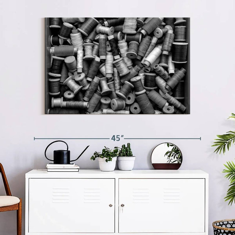 Senne Sewing Threads Monochrome, 26" H x 39" W