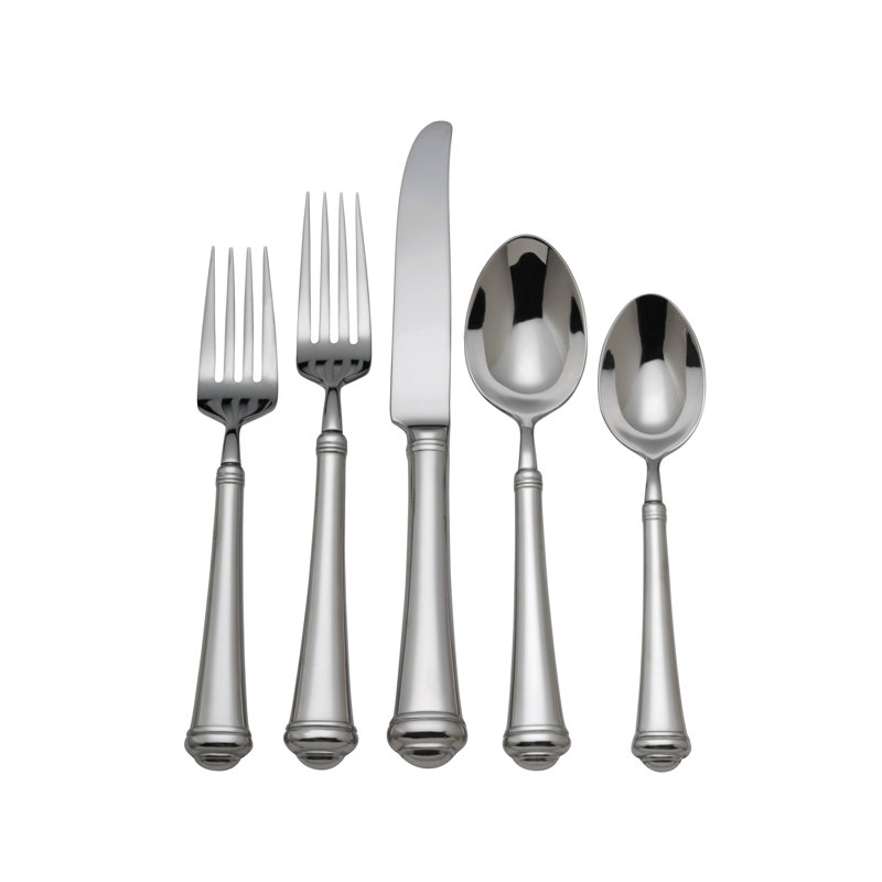 Ensemble de couverts 5 pièces, service pour 1 Allora