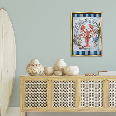 «Coastal Wreath & Lobster» par Geoff Allen