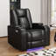 Fauteuil inclinable électrique de 38 po avec compartiment pour accoudoirs, USB et type C (ensemble de 7)