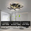 Cashon 63cm 7 - Blade Dimmable LED Ceiling Fan with Remote Control and APP-476135225