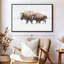 «Bison In Yellowstone National Park», art mural-1608921666