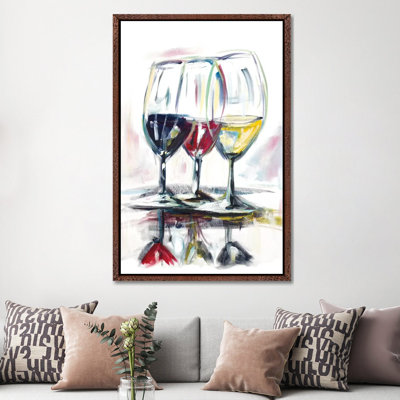Time For Wine II by Andy Beauchamp - Painting on Canvas