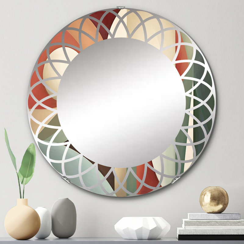 Miroir mural rond Gace, 24 po x 24 po