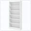 Bibliothèque de rangement blanche à 7 niveaux-350456597