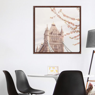 London Tower Bridge In Spring - Print on Canvas