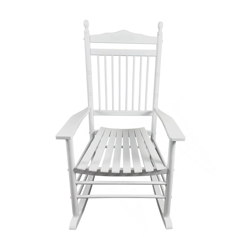 Chaise berçante balcon pour adulte - blanc, Blanc