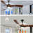 60-inch 3-leaf solid wood ceiling fan light-1392408820
