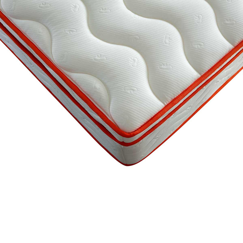 Hybrid Memory Foam Mattress In A Box With Pocket Spring Pressure Relief Medium Firm Mattresses, Full, 10"