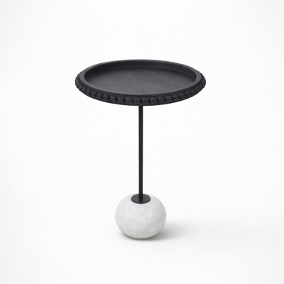 Verlena Solid Wood Top End Table