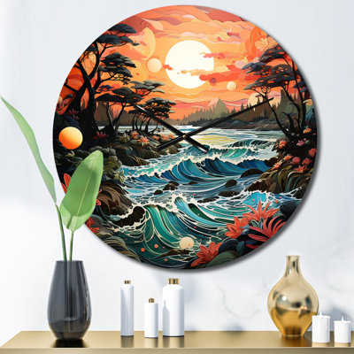 Costel - Horloge murale nautique et de plage