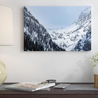 « grand tetons i », reproduction de photo sur toile