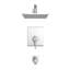 Robinet de baignoire et douche thermostatique avec inverseur Times Square-37068287