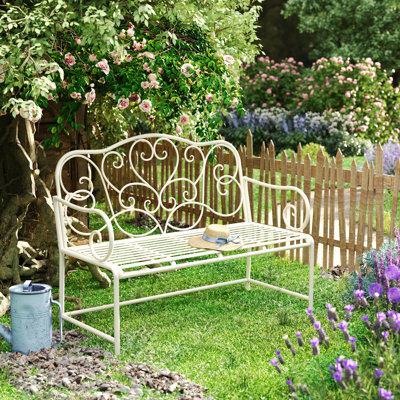 Endorina Metal Garden Bench by Winston Porter
