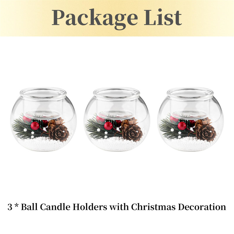 Glass Tealight Holder