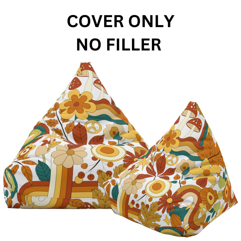 Polyester Bean Bag Cover, 25" H x 27" W x 30" D