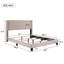 Velvet Upholste Platform Bed-1597490690