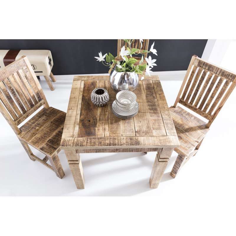 Guttenberg Solid Wood Dining Table, 76cm H x 80cm L x 80cm W