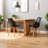Set of four dining chairs, medieval modern style dining chairs for kitchen and dining room, with wooden legs, black-1993429874