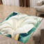 Tapis à poils doux de qualité supérieure avec un motif floral complexe pour une touche luxueuse à votre espace de vie contemporain-267724255
