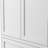 34.6" White Metal Pantry Cabinet With Adjustable Shelves - Freestanding Kitchen Storage Organizer With Easy-Grip Handles,  Assembly Required, Ideal For Kitchen, Dining Room, Apartment