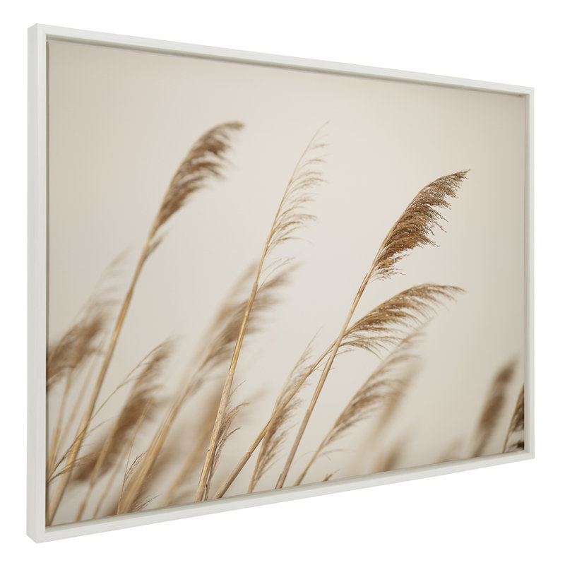 « Marsh Grass No 8 » de Crystal Lynn Collins – Reproduction sur toile encadrée, L 38 po x H 28 po