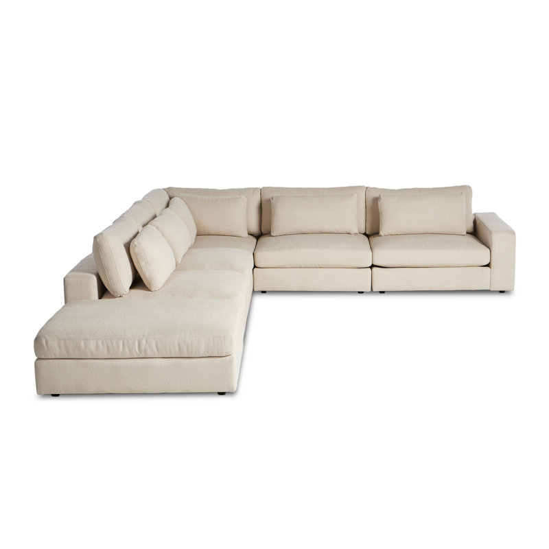 Nathanael 6 - Piece Modular Upholstered L-Sectional