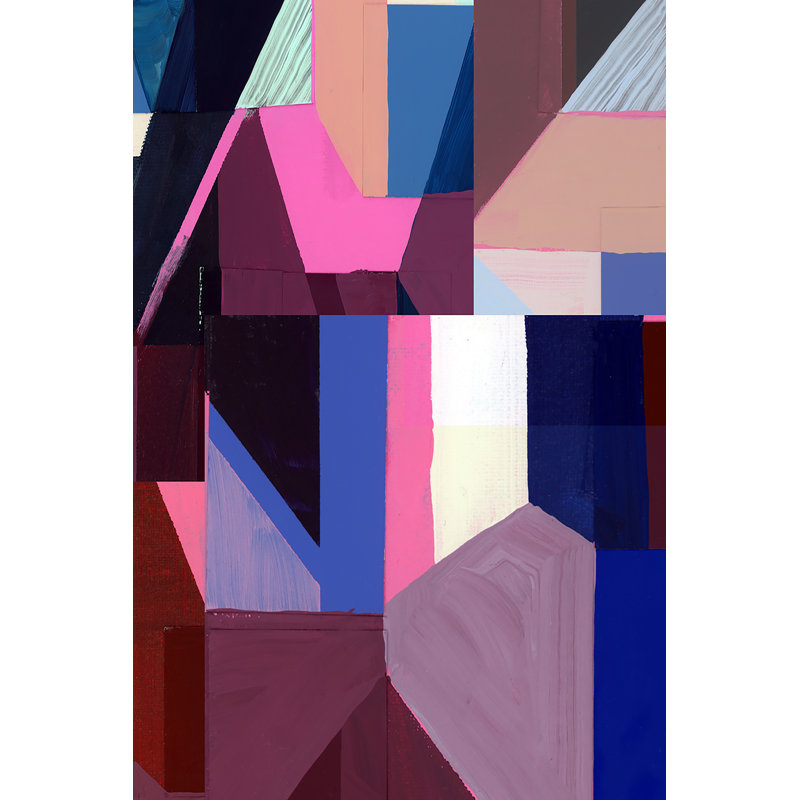 Royals IV by Cartissi - Painting, 122cm H x 81cm W, Black Floater Framed