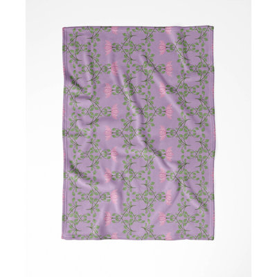 Couverture en velours de coton Anjelica