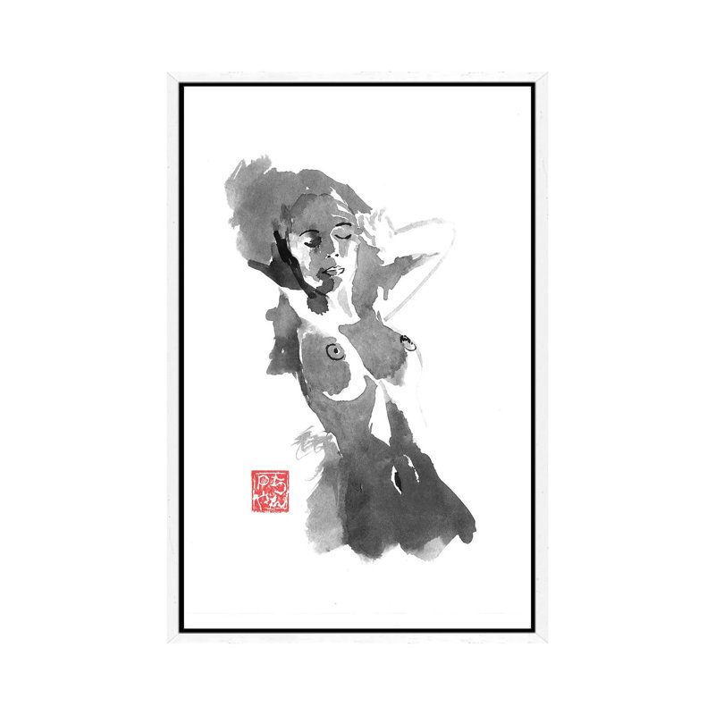 Too Much Light 1 Piece Wall Art on Canvas, 66.04 cm H x 45.72 cm W, White Framed