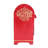  Vintage Santa Mailboxes, Letters to Santa Mailbox-North Pole Post Box Xmas Decor, Large Holiday Decoration for Letters, Gift Cards & Mantel Display