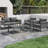 Wicker 7 - Person Garden Lounge Set with Cushions