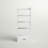 Deivi 63.5"H Ladder Bookcase with Drawer-217255353