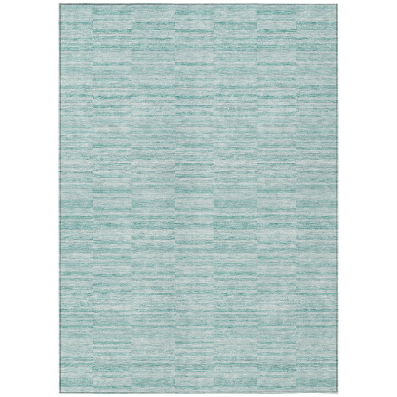 Charice Striped Indoor / Outdoor Rug, Rectangle 10' x 14'