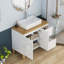 Meuble-lavabo autoportant avec lavabo, 2 portes et 2 grands tiroirs, idéal pour les grandes salles de bain et les chambres principales-1510802760-1510802766