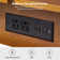 Sara Mid-Century Modern Nightstand With Pull-Out Shelf and Built-in Charging Station(Set of 2)