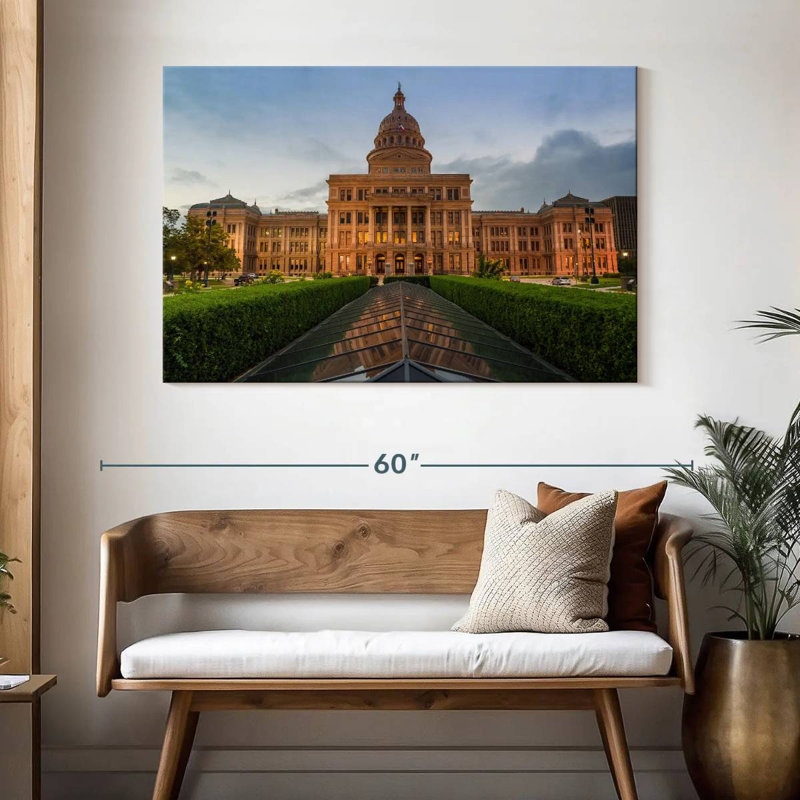 Kavia Austin, Texas Capitol, H 32 po x l 48 po
