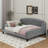 Full Size Modern Luxury Tufted Button Daybed-1342623324