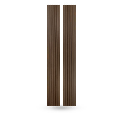 Panneaux muraux en bois L 106 po x l 5,75 po, panneaux à lattes 3D
