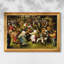 La danse du mariage (2), v. 1566-pieter Bruegel l'Ancien - toile sur mesure encadrée-1248856458-1248856475-1248856472