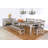 Meriwether Extendable Mahogany Solid Wood Dining Table-1913642611