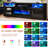 70" TV Stand For TVs Up to 80" With Electric Fireplace and Open Shelves-1314344043