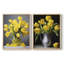 FLORAL Series DCCXCIV-Impression encadrée de qualité supérieure - prête à être accrochée - aucun clou requis - aucun clou requis-579984626-579984624
