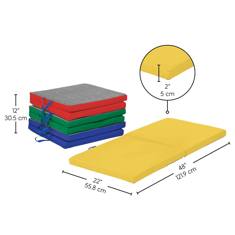 SoftScape 2-Fold Rest Mats, Assorted