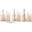 Queenswood 30cm Cotton Pleased Drum Table Lamp Shade