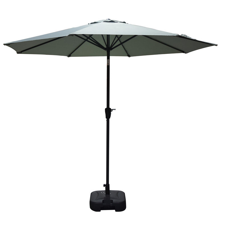 Parasol de marché 8 ' 5 Spaulding, Gris